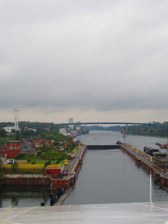 Schleuseneinfahrt